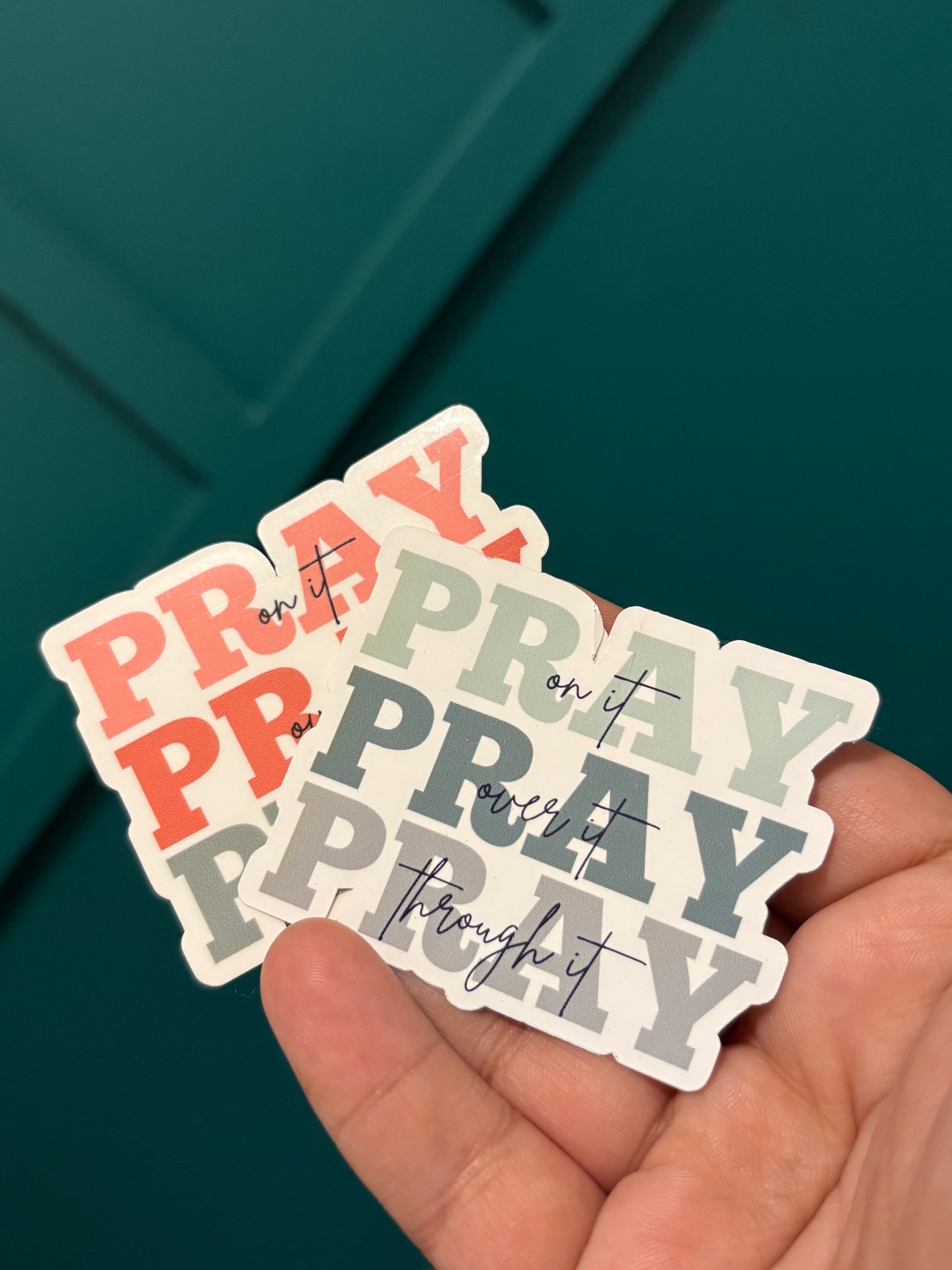 Pray Sticker