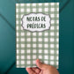 Sermon Journal - Gingham (SPANISH)