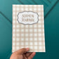 Sermon Journal - Gingham