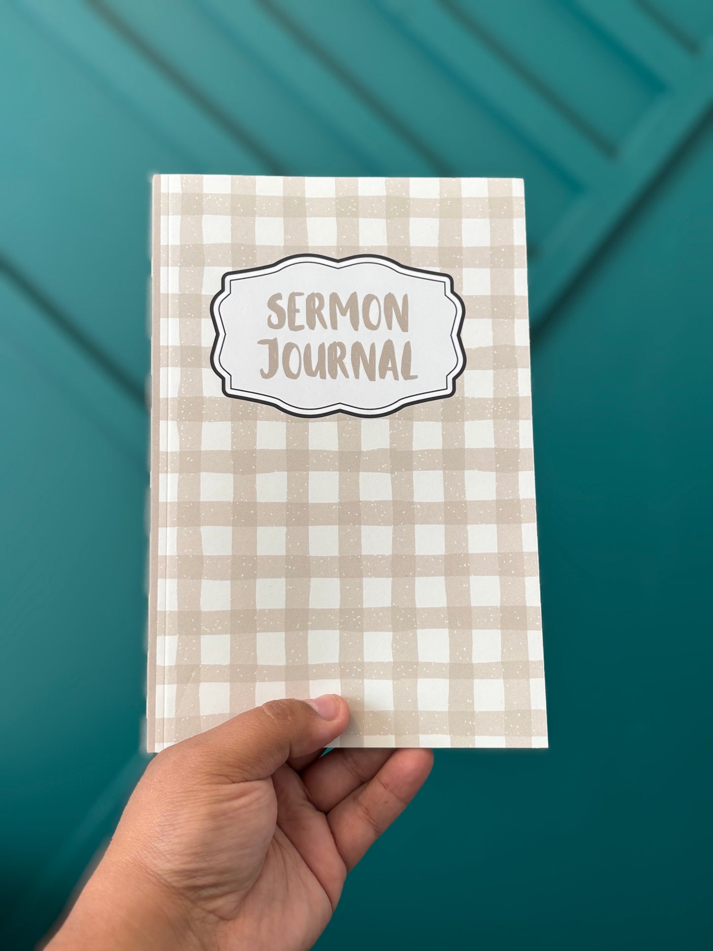 Sermon Journal - Gingham