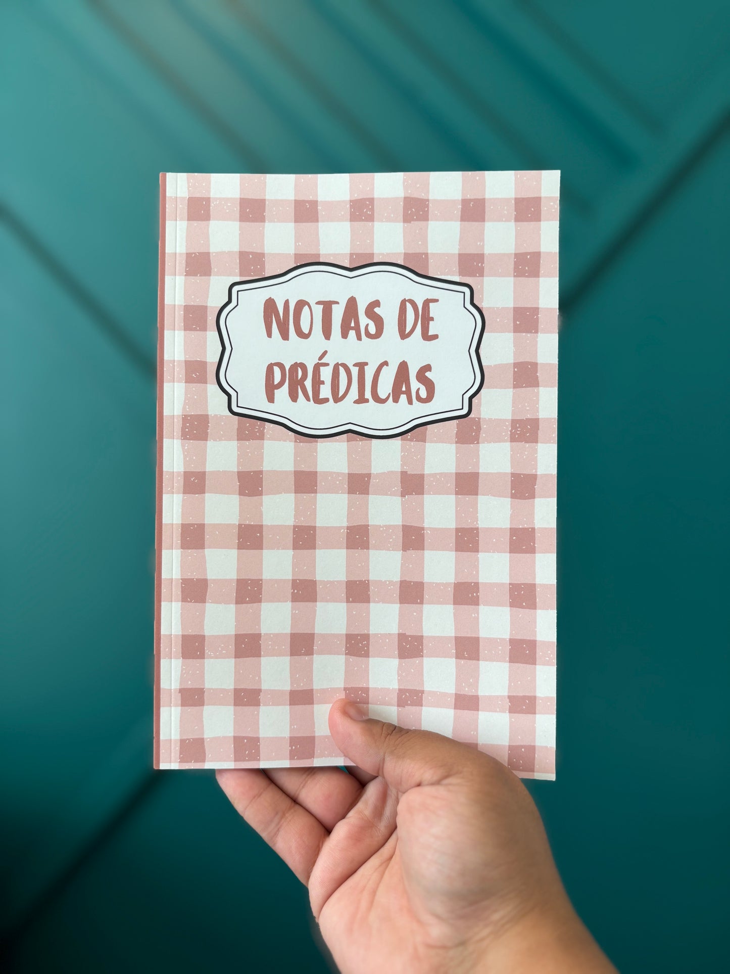 Sermon Journal - Gingham (SPANISH)