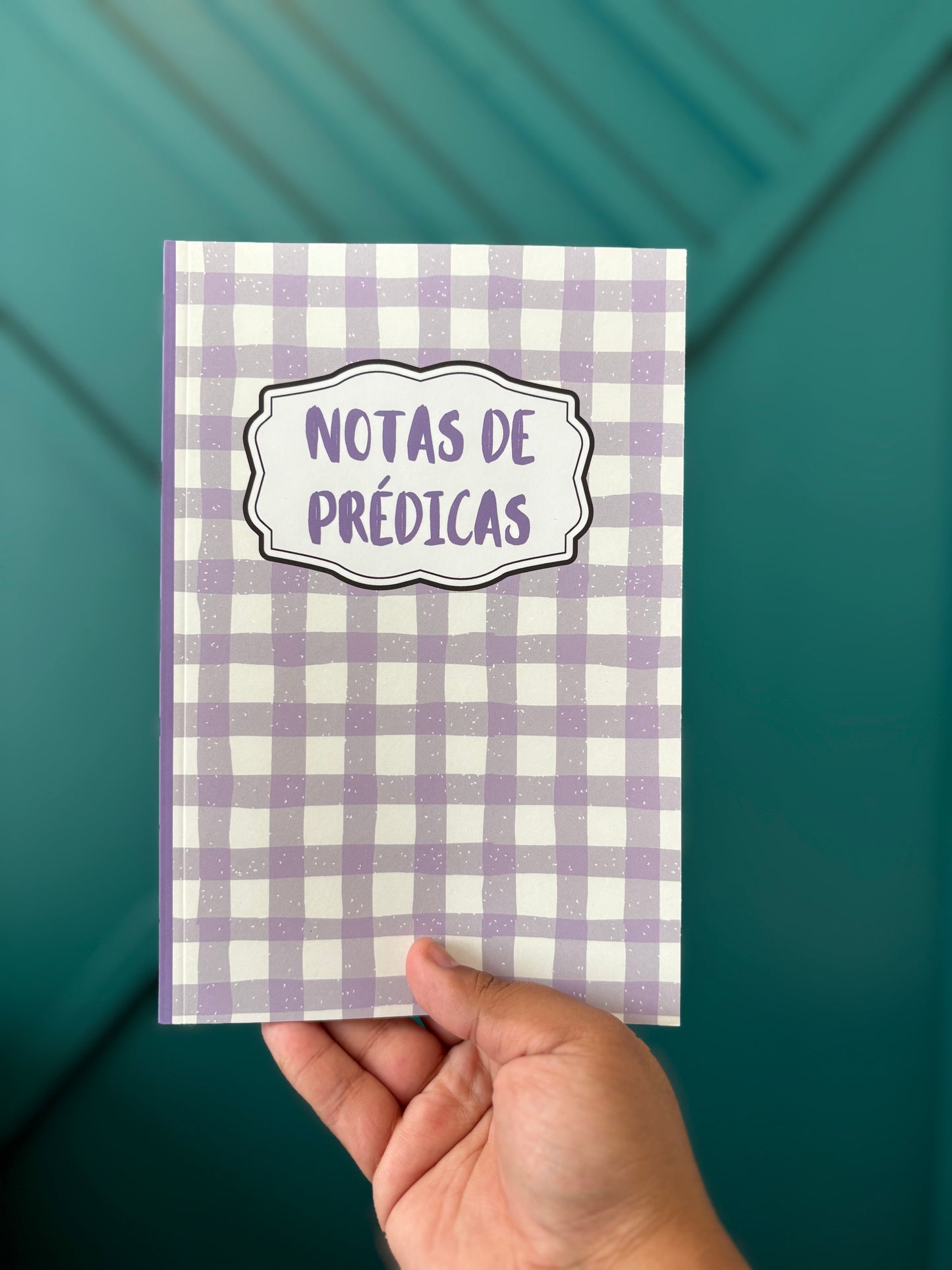 Sermon Journal - Gingham (SPANISH)