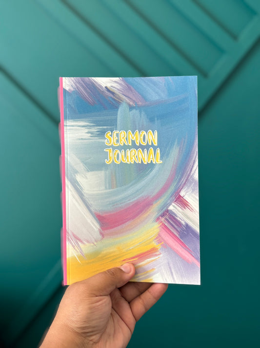 Sermon Journal - Multi Color