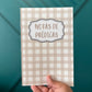 Sermon Journal - Gingham (SPANISH)