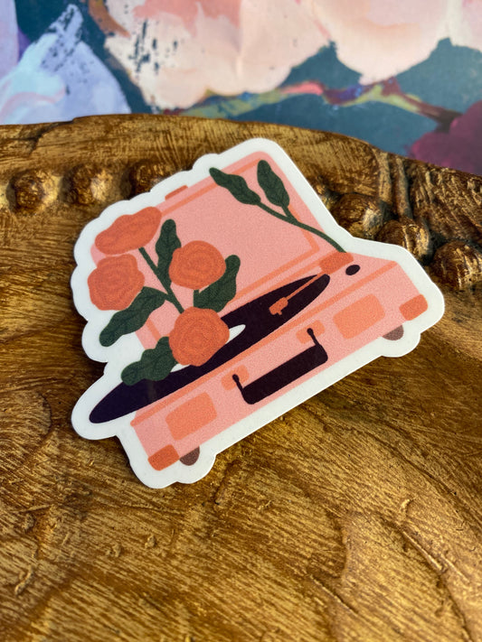 Blooming Record Player